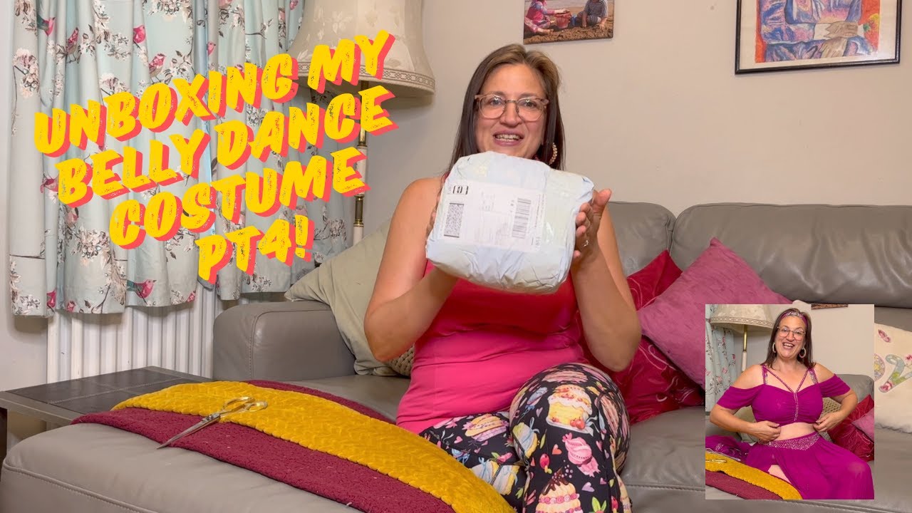 Unboxing my Belly Dance Costume Pt4