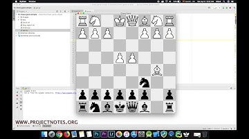 Simple Chess Game In Python With Source Code | ProjectNotes