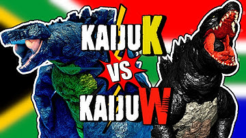 Kaiju Kewl VS Kaiju World ! Godzilla 2014 | ROBLOX