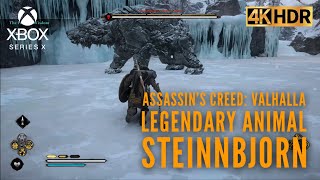 Assassin's Creed Valhalla Defeated Legendary Animal Steinnbjorn at Power Level 280. screenshot 4