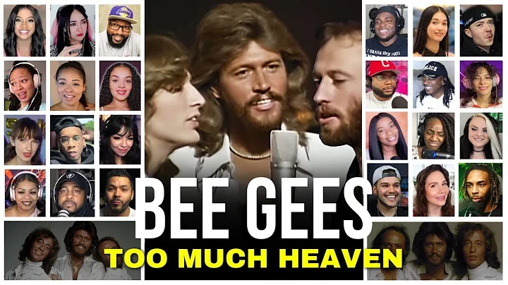 Bee Gees - Too Much Heaven - REACTION COMPLILATION