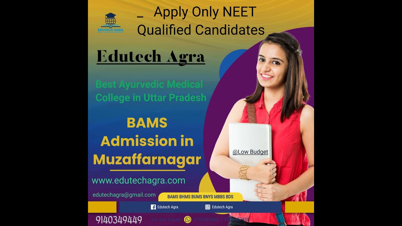 BAMS Admission in Muzaffarnagar, Best Ayurvedic medical college in UP  