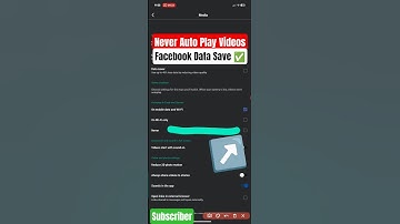 How to Turn Off Video Autoplay on Facebook #facebook #tips #tricks #shorts #android #fb #adixlab