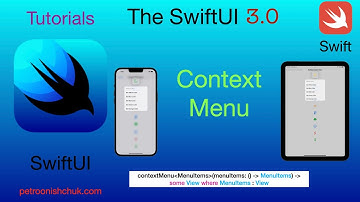 Context Menu & SwiftUI (Xcode 13.2, Swift 5.5)
