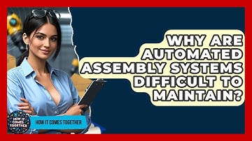 Why Are Automated Assembly Systems Difficult To Maintain? - How It Comes Together