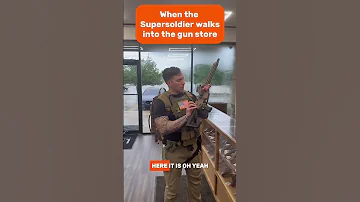 When A Super Soldier Walks Into The Gun Store Via LouisianaFirearms 