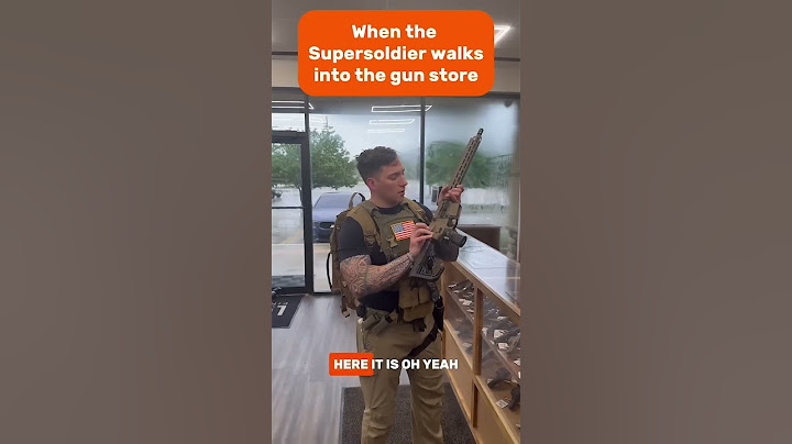 When a Super Soldier walks into the gun store... (via: @LouisianaFirearms)
