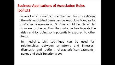 15CS82 AssociationRuleMining BDA VIISem ISE