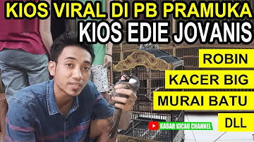 KIOS VIRAL !! UPDATE Harga Burung Tahun 2021 Kios Edie Jovanis Pasar Pramuka