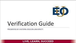 EOU Verification Guide