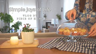 Simple Joys of Everyday Life | Relaxing moments with Coffee | Easy Savory Muffins | Slow living