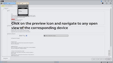 Ease of Navigation   ABB Field Information Manager