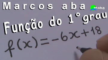 Como se resolve uma função do primeiro grau?