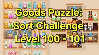 Goods Puzzle: Sort Challenge - Level 100 - 101 Goods Sorting