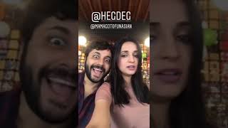 Sanaya Irani New Instagram Story And Gautam Hegde Resimi