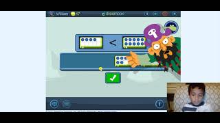 Dreambox learning first grade math-with William
