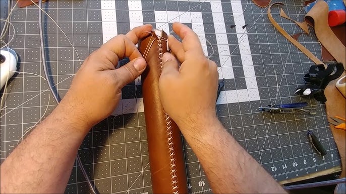 Medieval leather needle case – Tod Cutler
