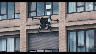 5G from Orange Belgium plays a key role in drone transport for Helicus