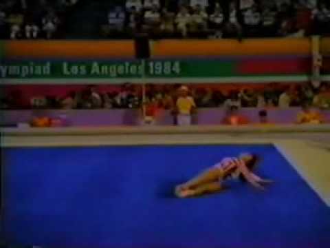 Tracee Talavera 1984 Olympics Optionals Floor