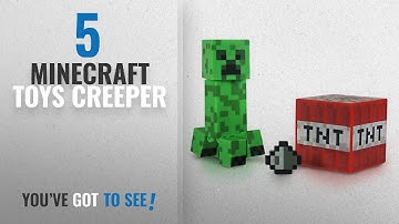 Top 10 Minecraft Toys Creeper [2018]: Minecraft Core Creeper Action Figure with Accessory