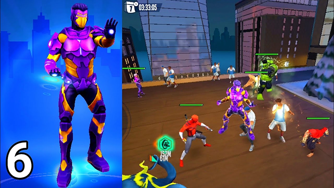 Spider Fighter 3 - Unlock Iron Man Skin Android Gameplay Walkthrough #6