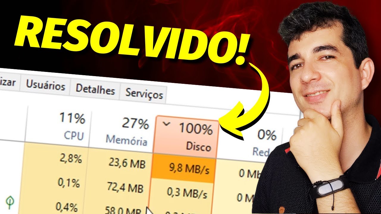 Como CORRIGIR o Problema de DISCO 100% no Windows 10 e Windows 11 ...