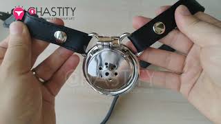 MChastity   How to Assemble Male In Chastity Cage With Belt