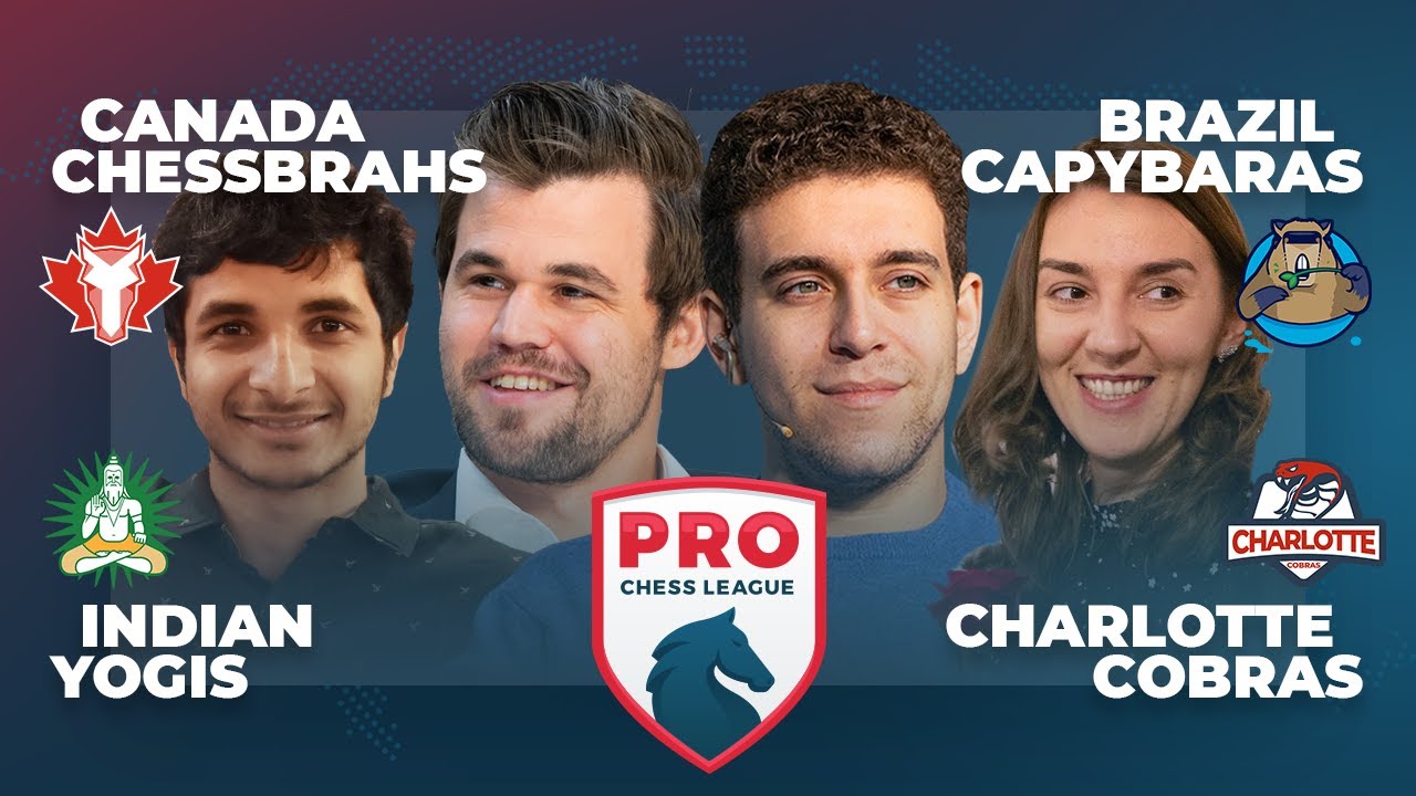 ProChessLeague on X: The Brazil Capybaras lead by a point after the first  round. #ProChess  / X