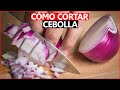 3 Tipos de CORTES BÁSICOS de la CEBOLLA | TIPS DE COCINA |  Sonqu