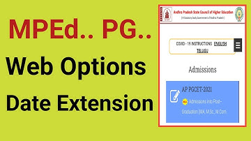 mped and pg | web options date extension | re upload certificate | @srinupetcreations