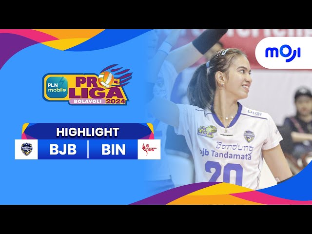 BJB Tandamata VS BIN 3-1 | Highlight PLN Mobile Proliga 2024 class=