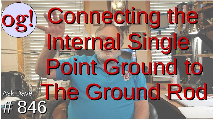 Connecting the Internal Single Point Groundto the ...