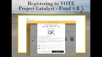 How to Register to Vote on Daedalus 4.1.0 - Tutorial  Cardano  Project Catalyst  Fund 4 ADA