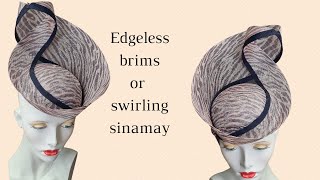 Sinamay Swirl - Make an Instant Fascinator for Hat Making and Millinery!