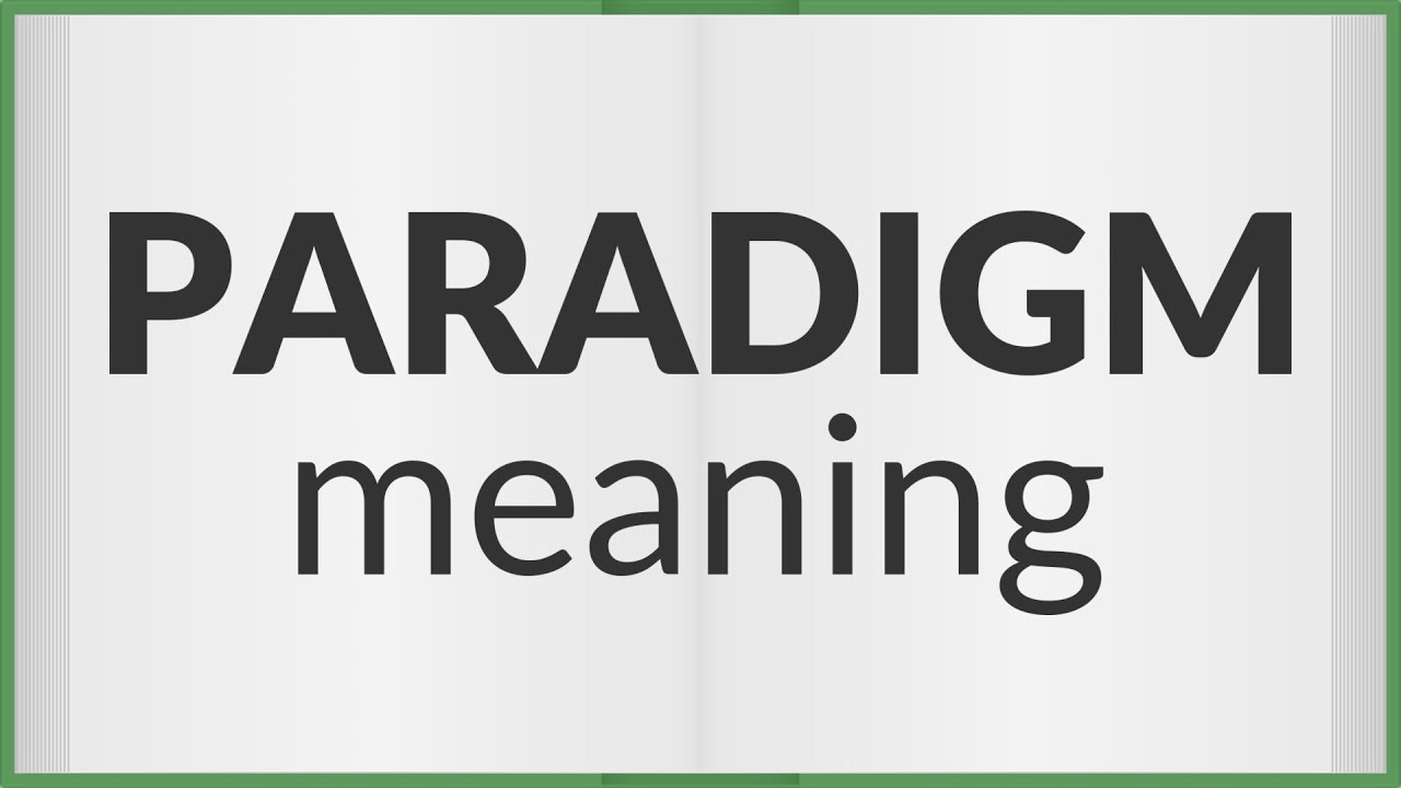 What Is Meaning Of Paradigm Shift Login Pages Info