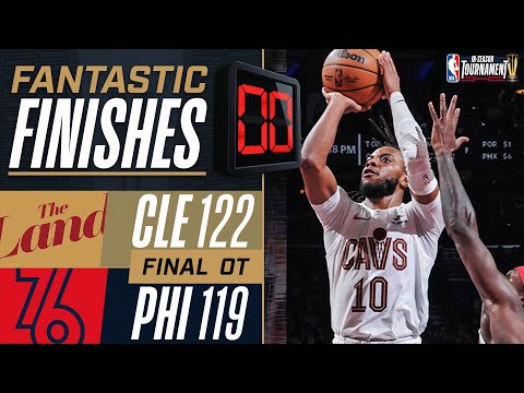 Final 3:33 OT ENDING Cavaliers vs 76ers 🏆 | November 21, 2023