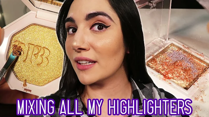 Mixing All My Highlighters Together