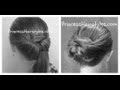 Tuck And Wrap Bun Or Ponytail - Easy Hairstyles