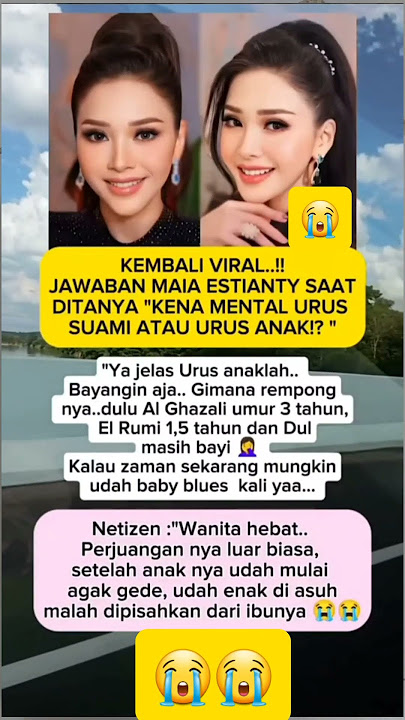 ya Allah bunda maia estianty kuat banget #maiaestianty
