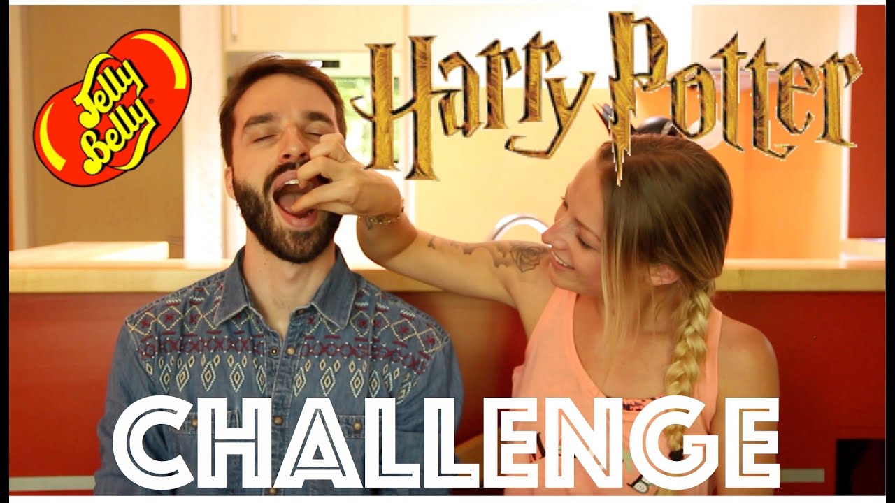 ♡• [PART 2] CHALLENGE JELLY BELLY HARRY POTTER FRANÇAIS - ROXANE & CARL •♡