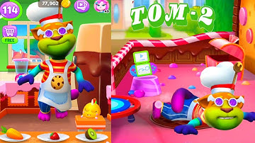 My Talking Tom 2 ios and android gameplay part 112-8🥳