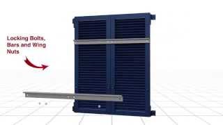 Colonial Shutters Manufacturing Animation