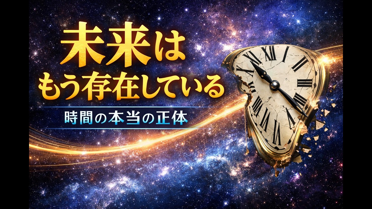 Ep13、過去・現在・未来は同時に存在している。時間の本当の正体