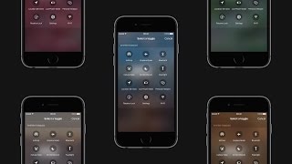 iOS 10 Concept - Advanced Control Center screenshot 1