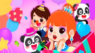 Little Panda Princess Party | Royal Princess Party | BabyBus Game Video screenshot 5