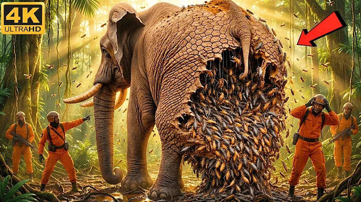 Emotional Forest Rescue: Team Saves Mother Elephant From Deadly Bee Swarm Thanks to Her Baby 🐘