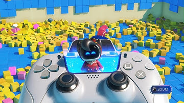 ASTRO BOT. Retro Rampage 4. Difficult challenge level! PS5 60FPS