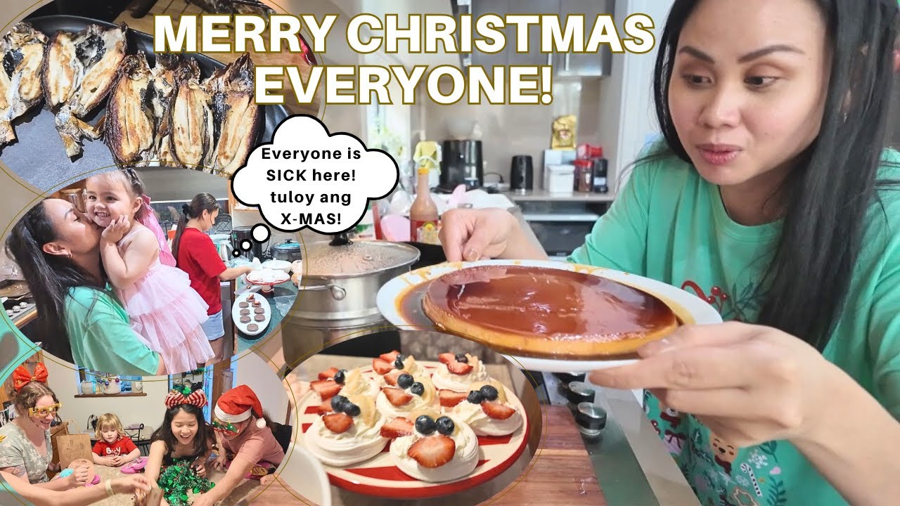 Рождественская вечеринка продолжается, несмотря на то, что все больны!