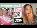 My first event ever then vs now you wont believe event planning business with no money