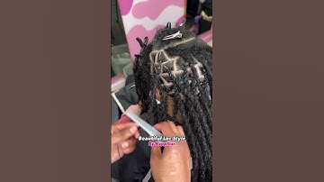 Awesome Parts! Beautiful Loc Style.😍 Book appointment at NappStar.com#locs #locnation